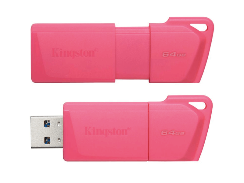 Pendrive Kingston unidad flash DataTraveler Exodia 64GB Pink, USB 3.2