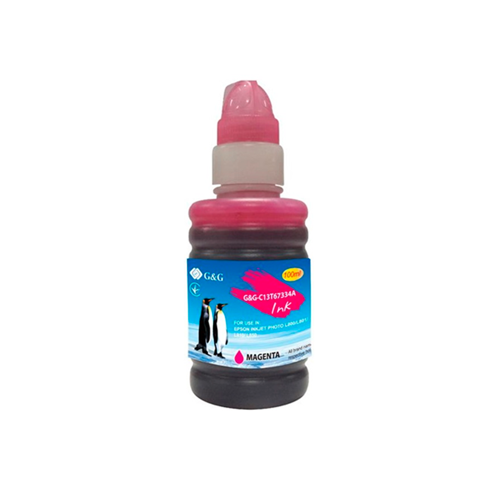 Tinta Alternativa T6731BK / T6732C / T6733M / T6734Y / T6735LC / T6736LM