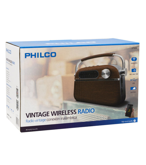 RADIO VINTAGE PHILCO VT329