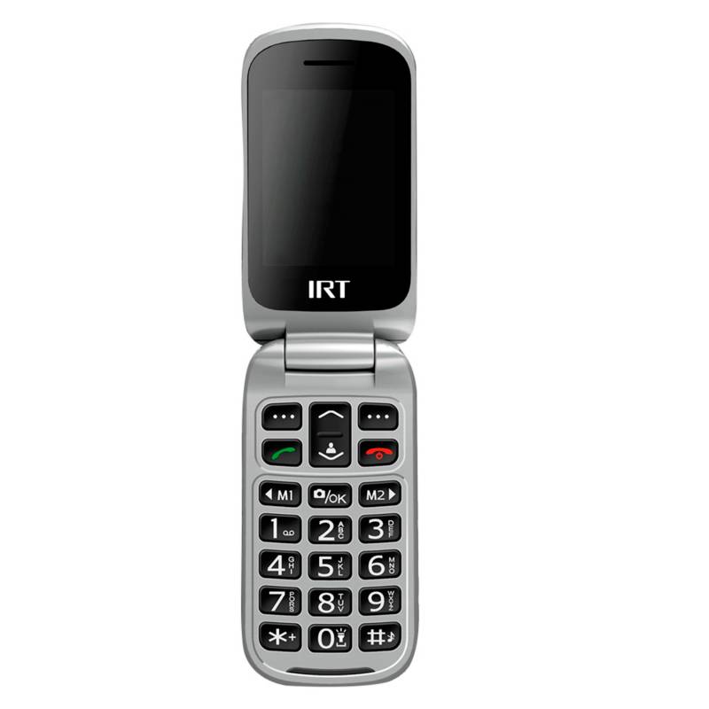 Celular Senior Phone IRT4G  Clamsell Black