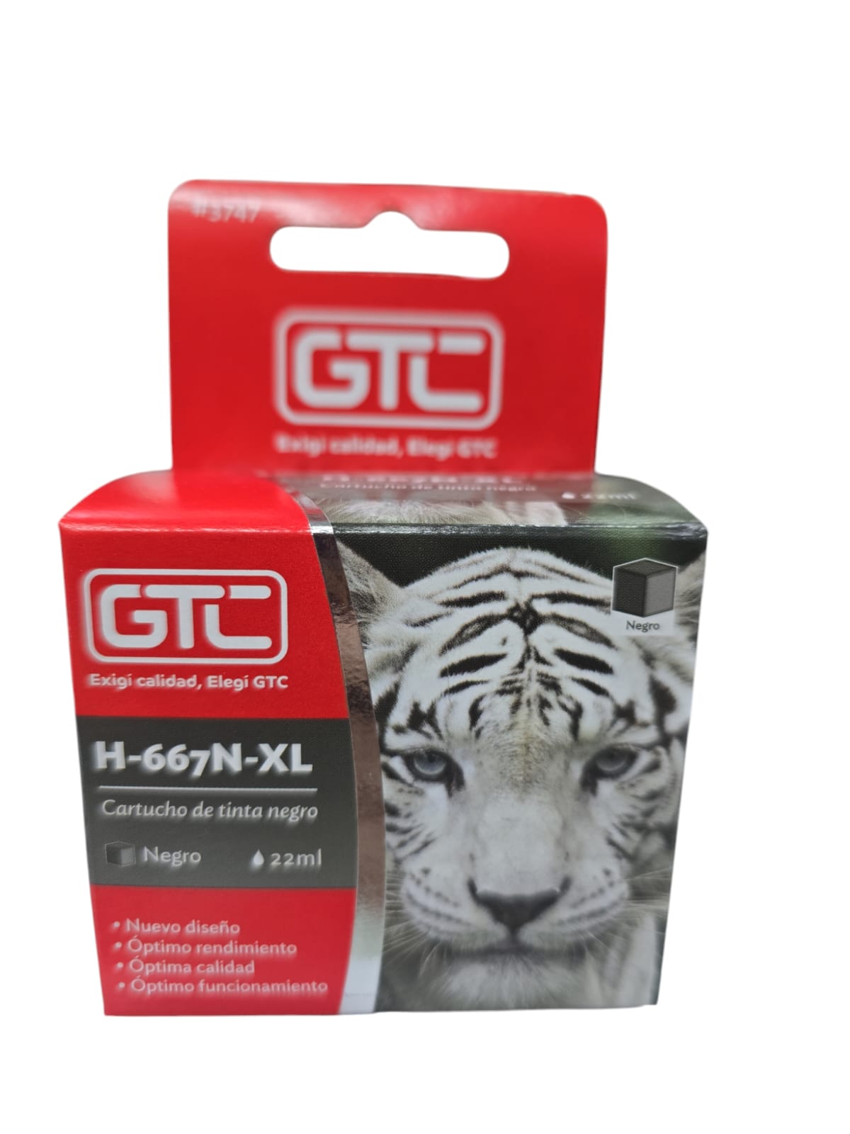 Tinta Alternativa GTC H667 BK (Black)