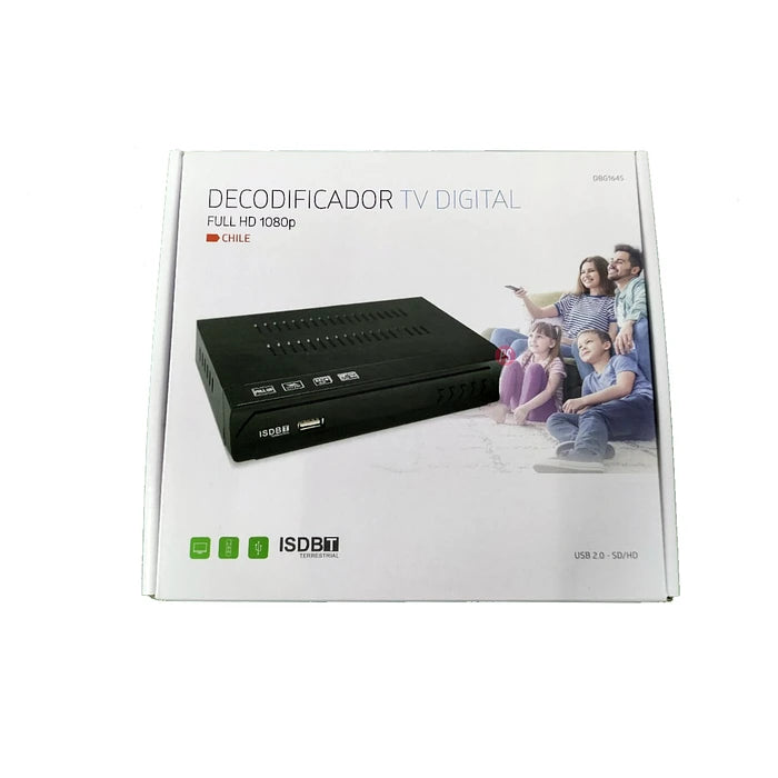 Decodificador Tv Digital Full HD 1080P DBG1645