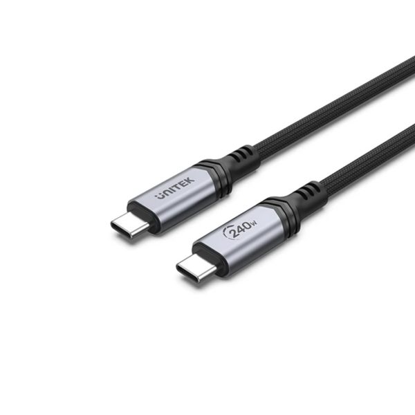 Cable USB C Macho a Macho Carga Rápida de 240W