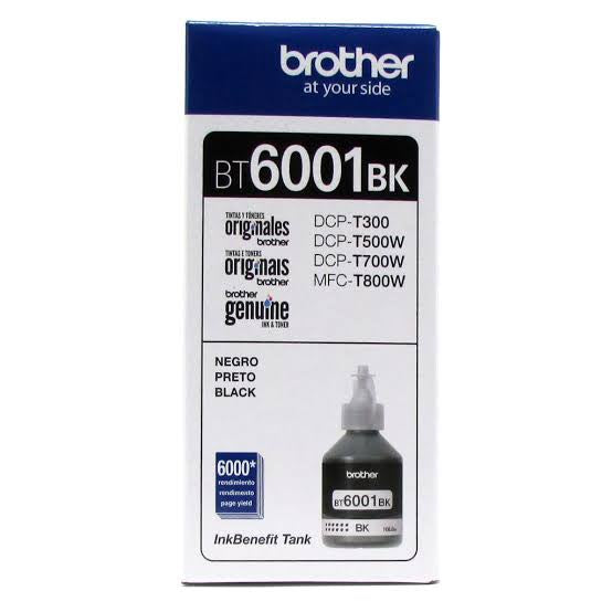 Tinta Original Brother Black BT6001BK