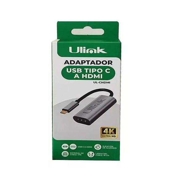 Adaptador USB C a HDMI / Mod. UL-CHDMI