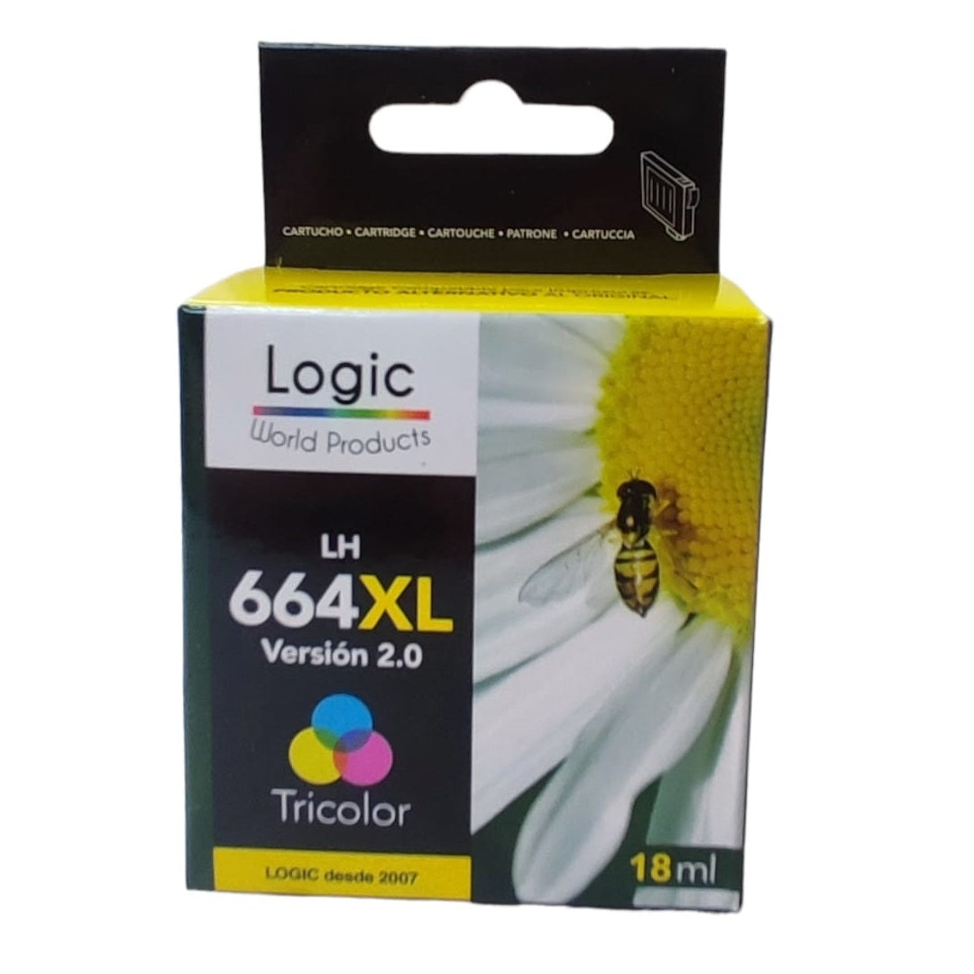 Cartucho  Alternativo Logic H664XL (Color)