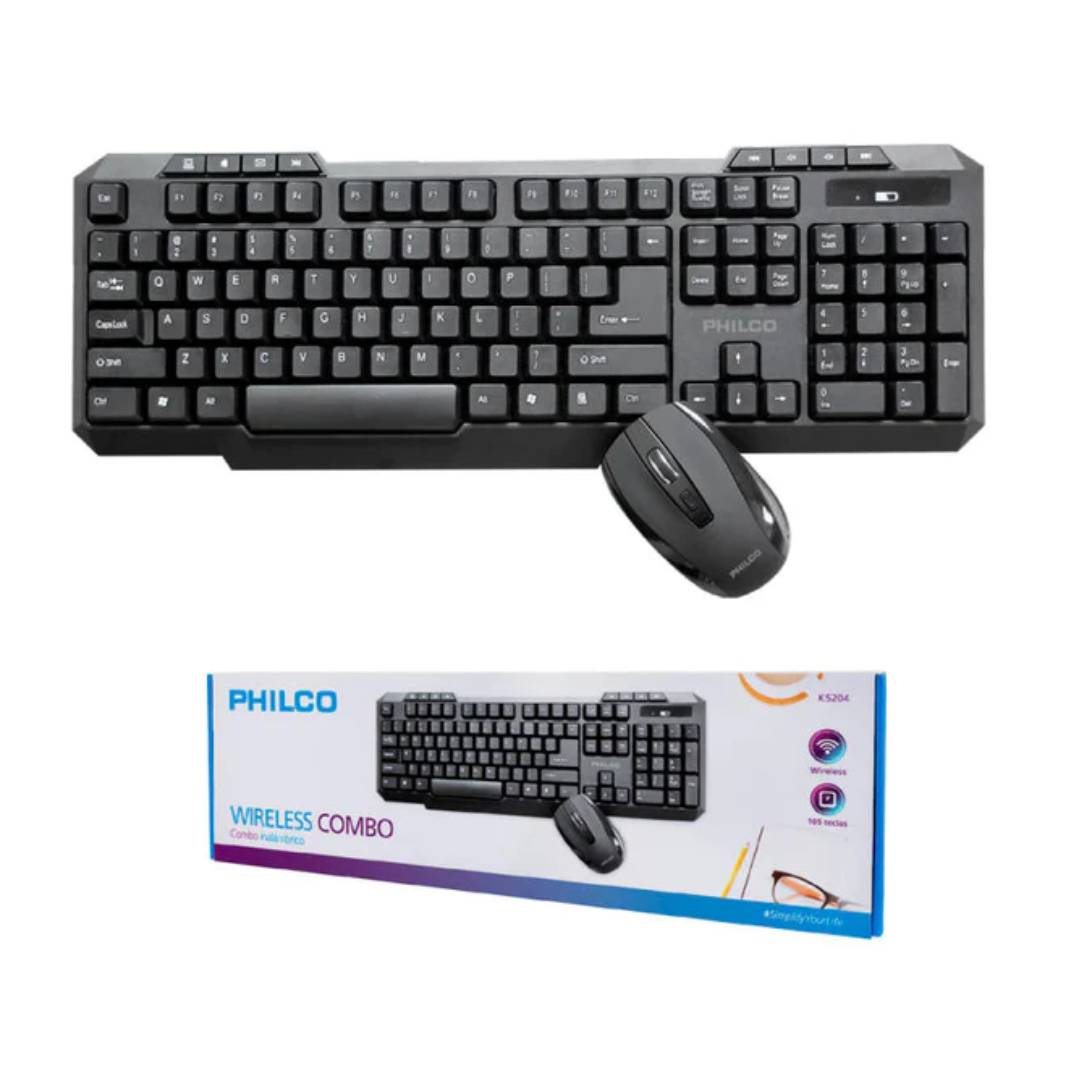 Kit Teclado + Mouse Philco K5204