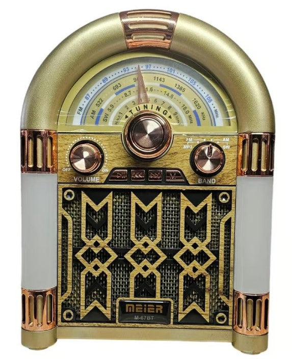 Radio Tipo Rockola Bluetooth M-67BT MEIER