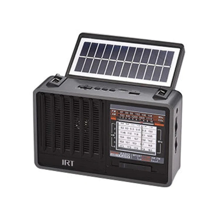 Radio Recargable Solar 8 Bandas IRT