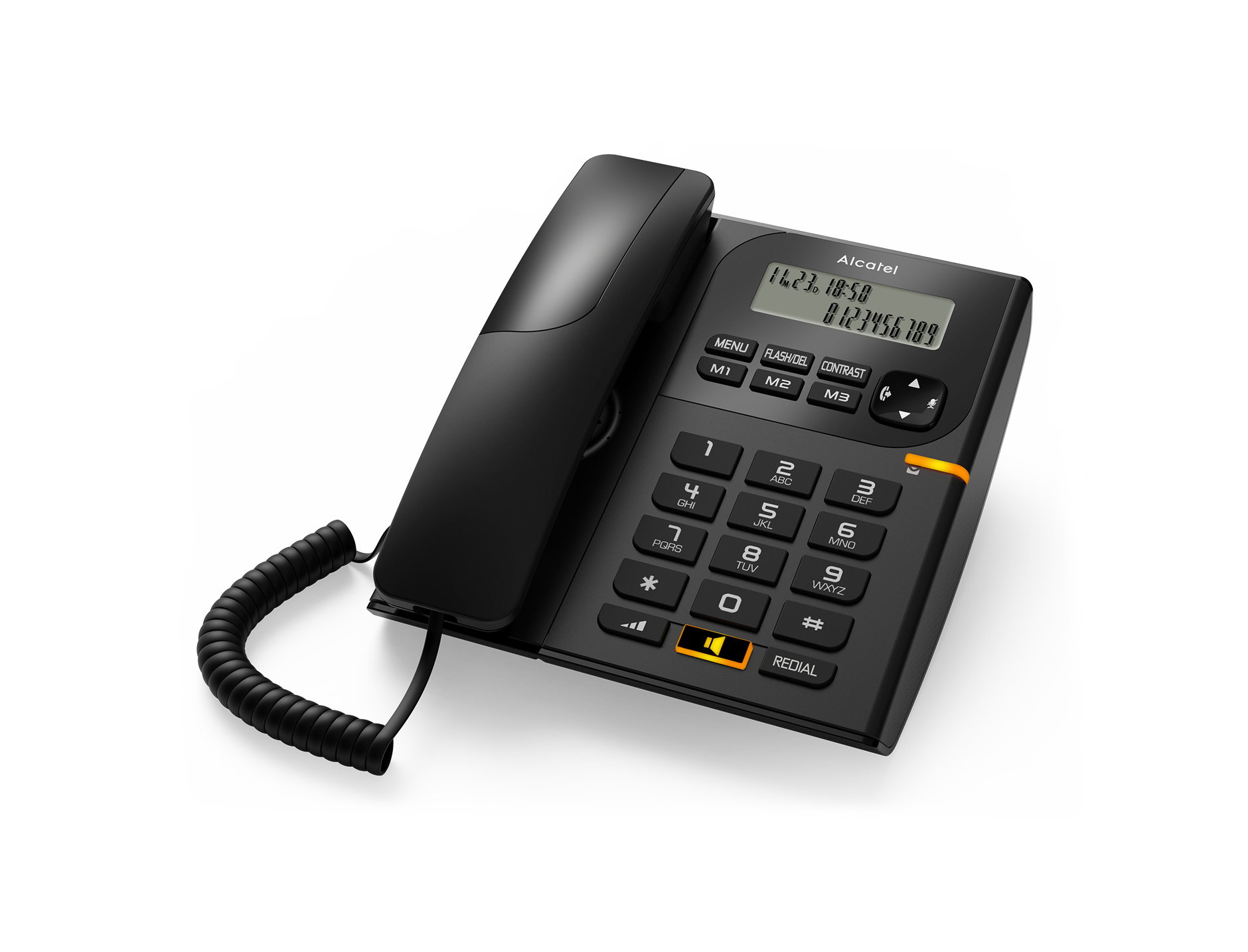 Teléfono Sobremesa Alcatel T58 Black