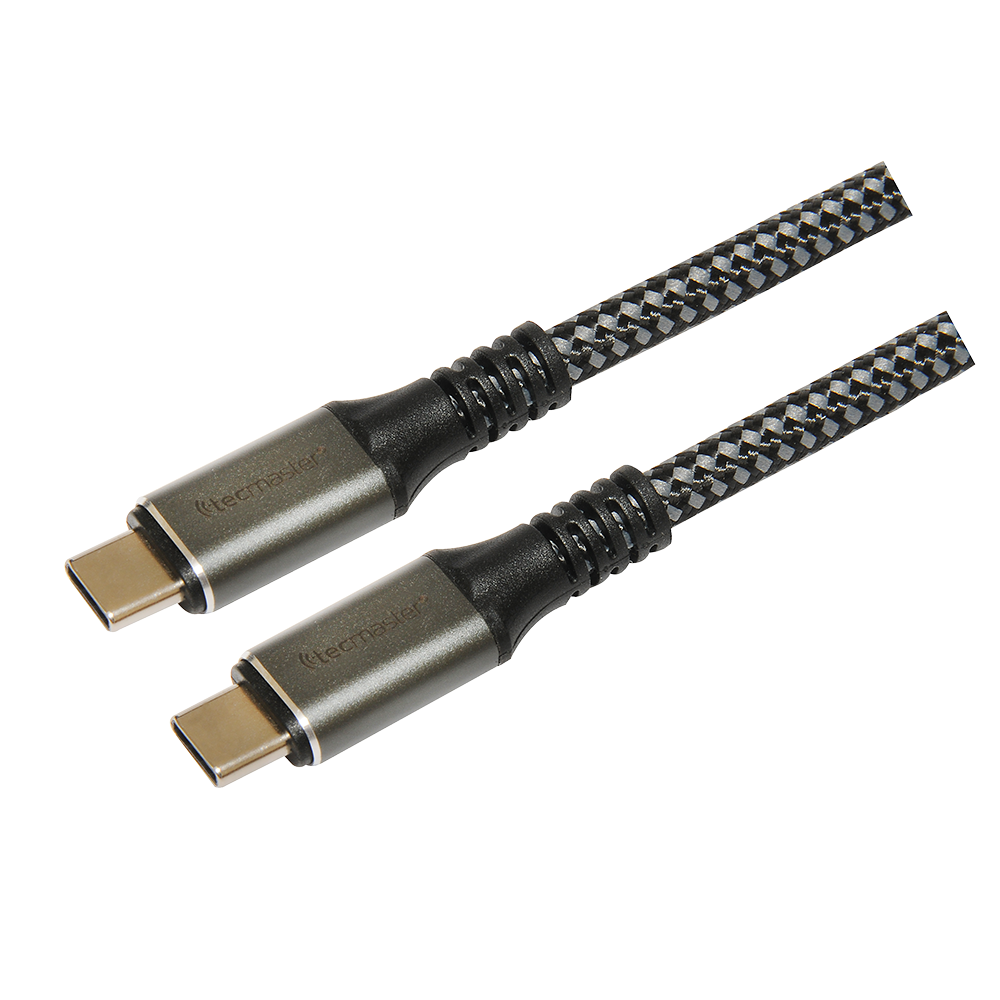 Cable Braided Reforzado 1,2 MTS Super Speed TYPE-C A TYPE-C