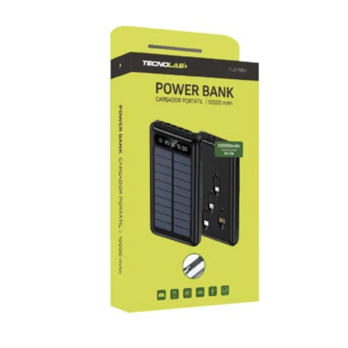 Power Bank  10.000MAH 22,5W Tecnolab TL570BK