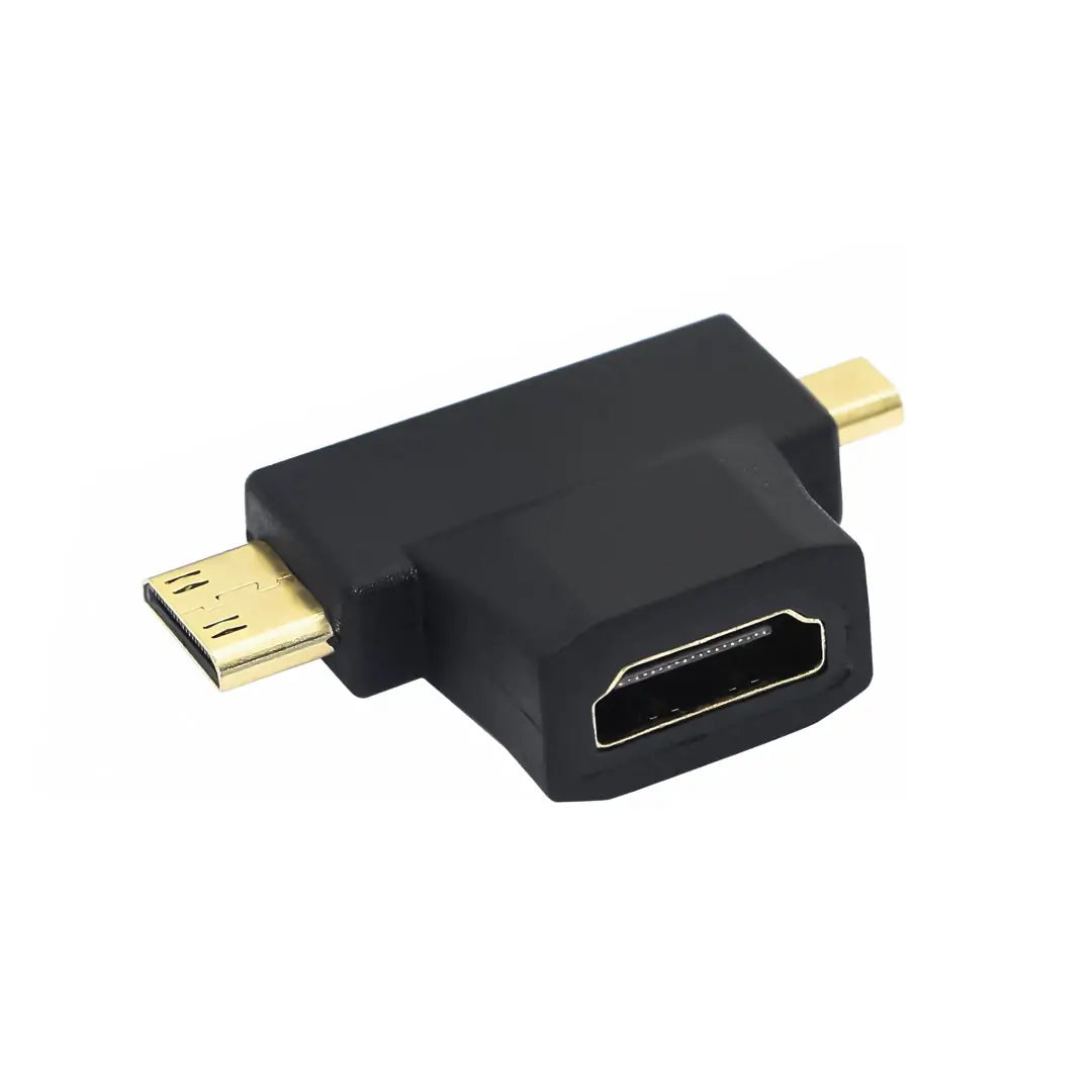 Adaptador mini / micro HDMI 1080p macho a HDMI hembra / UL-ADMCHD600