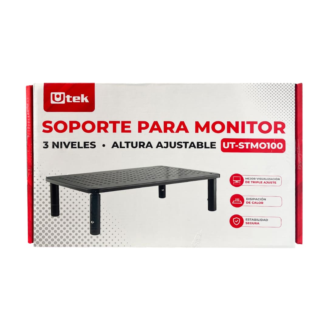 Soporte Para Monitor Ajustable UT-STMO100 UTEK