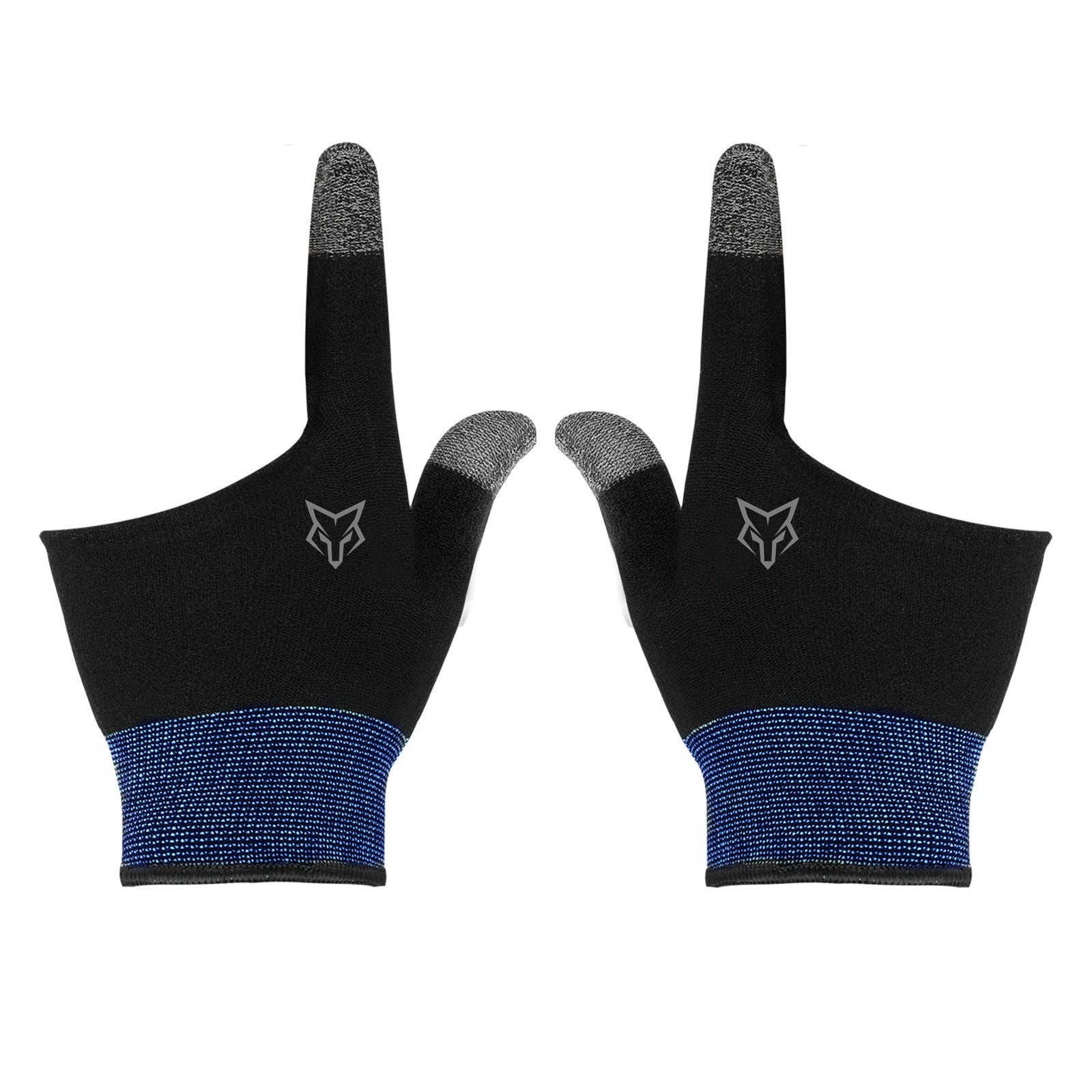 Guantes De Juego De fibra De Plata Sarafox