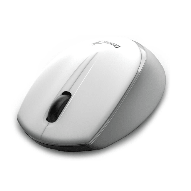 Mouse Inalámbrico NX-7009 White-Grey Ergonómico Genius