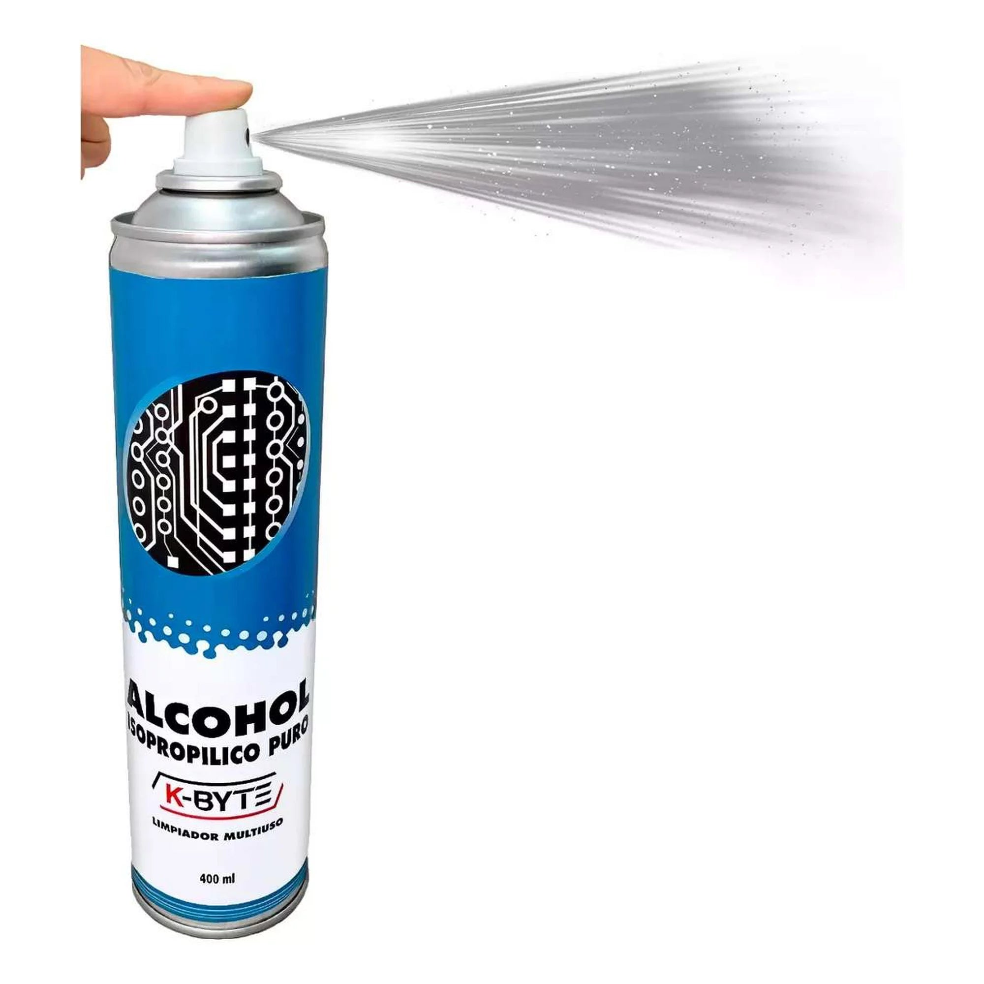 Alcohol Isopropílico Puro Spray K-byte 400ml