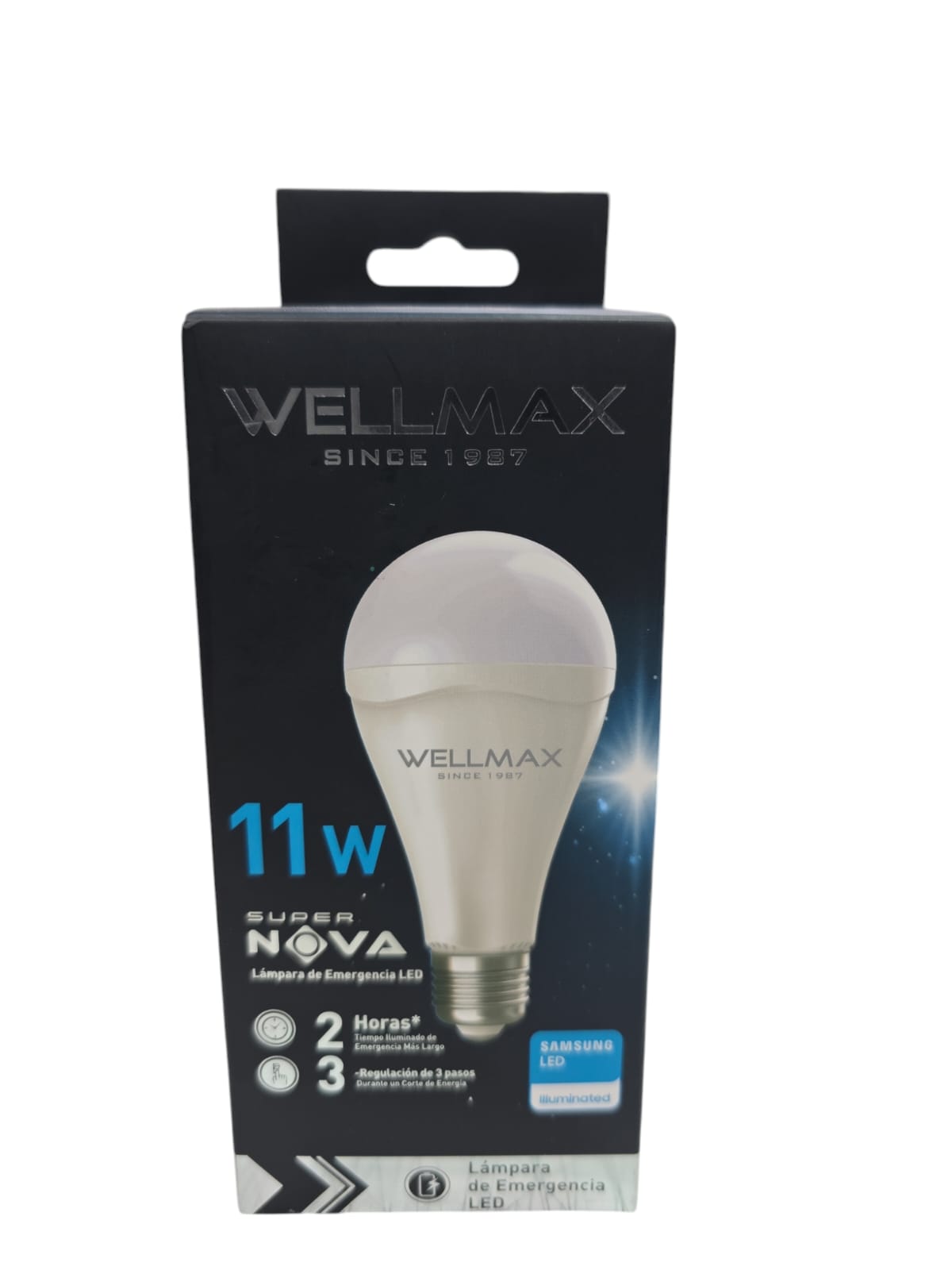 Ampolleta de Emergencia Super Nova 11W Wellmax