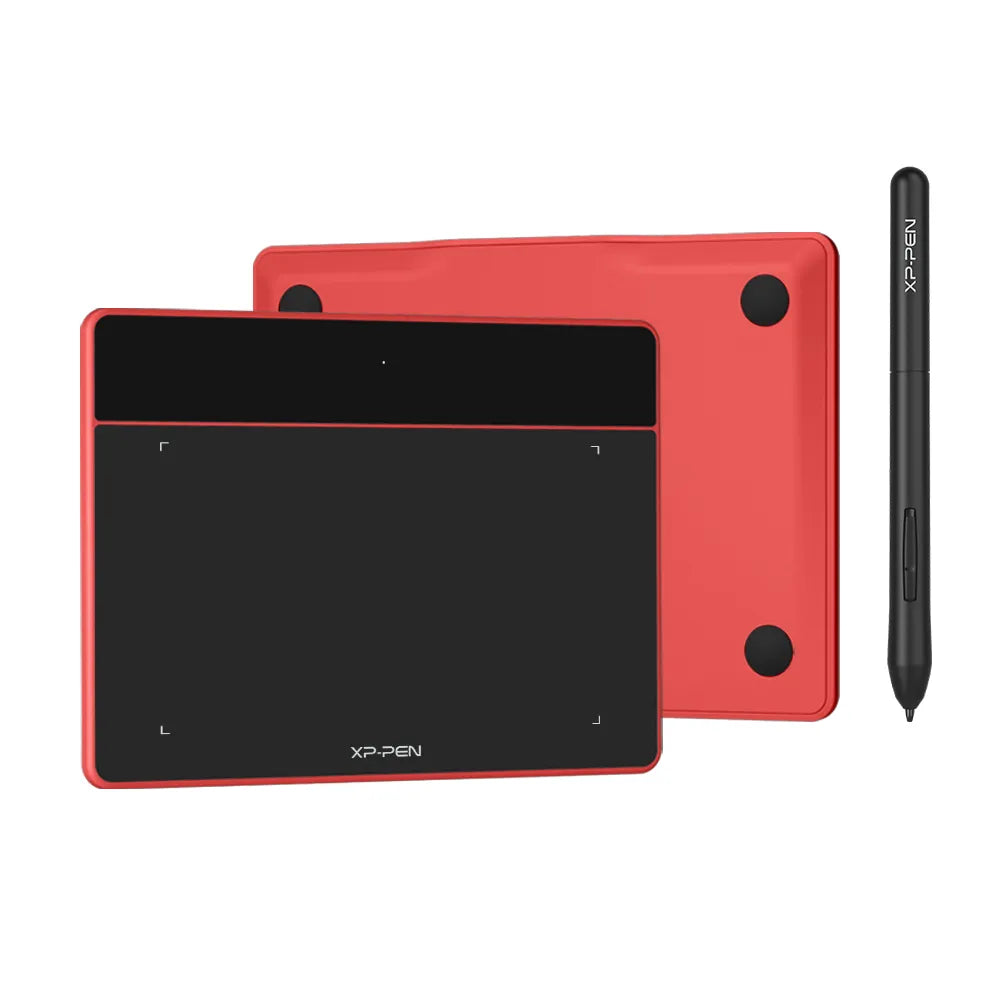 Tableta Digitalizadora XP-PEN Deco Fun XS Roja