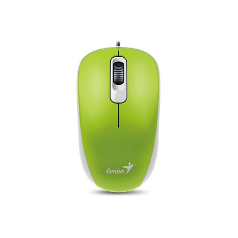 Mouse  Alámbrico Genius DX110 Verde