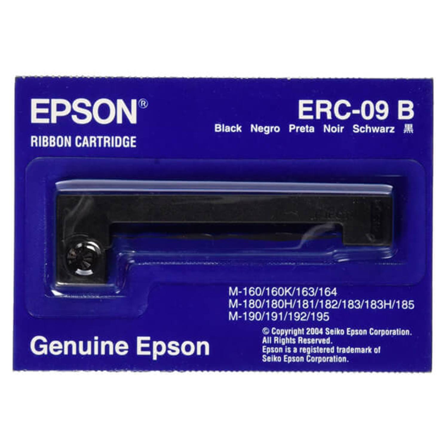 Cinta De Impresora Epson Erc-09B Negro