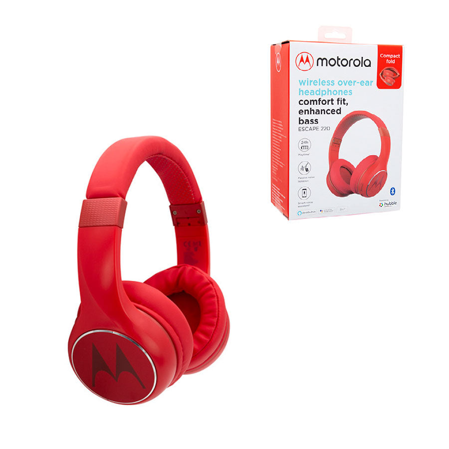Audifonos Bluetooth Motorola Escape 220 Rojo