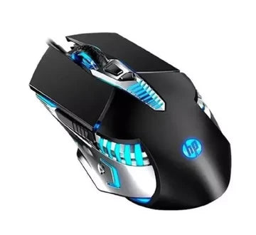 Mouse Gamer Alámbrico HP Black G160