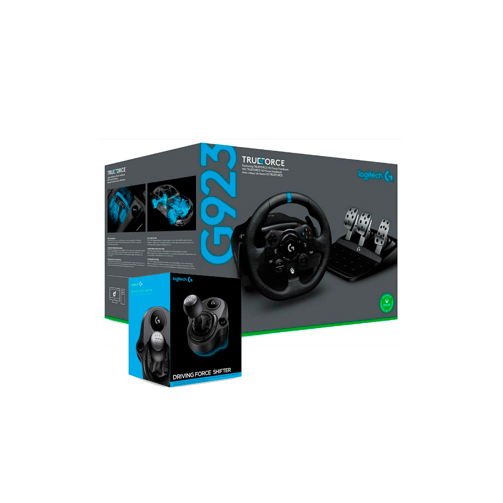 Volante Logitech G923 Xbox TrueForce + Shifter