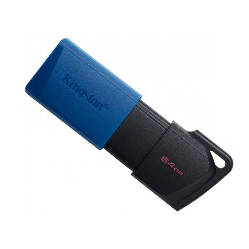 Pendrive Kingston unidad flash DataTraveler Exodia 64GB Black/ Blue, USB 3.2