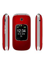 Teléfono IRT Senior 4G S O S para Adulto Mayor Almeja 330 Red
