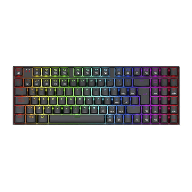 Teclado Mecánico Redragon Ziggs K669 RGB Negro Switch Red (Es)