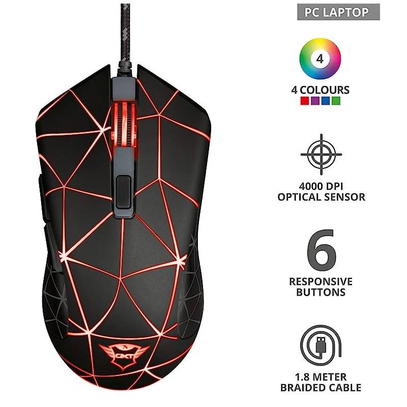 Mouse Gamer Trust GXT133 LOCX