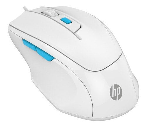 Mouse Gamer Alámbrico HP Blanco M150