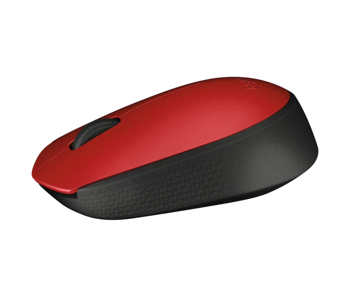 Mouse Inalámbrico Logitech M170 Rojo/Negro