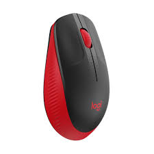 Mouse Inalámbrico Logitech Full Size M190 Red/Black