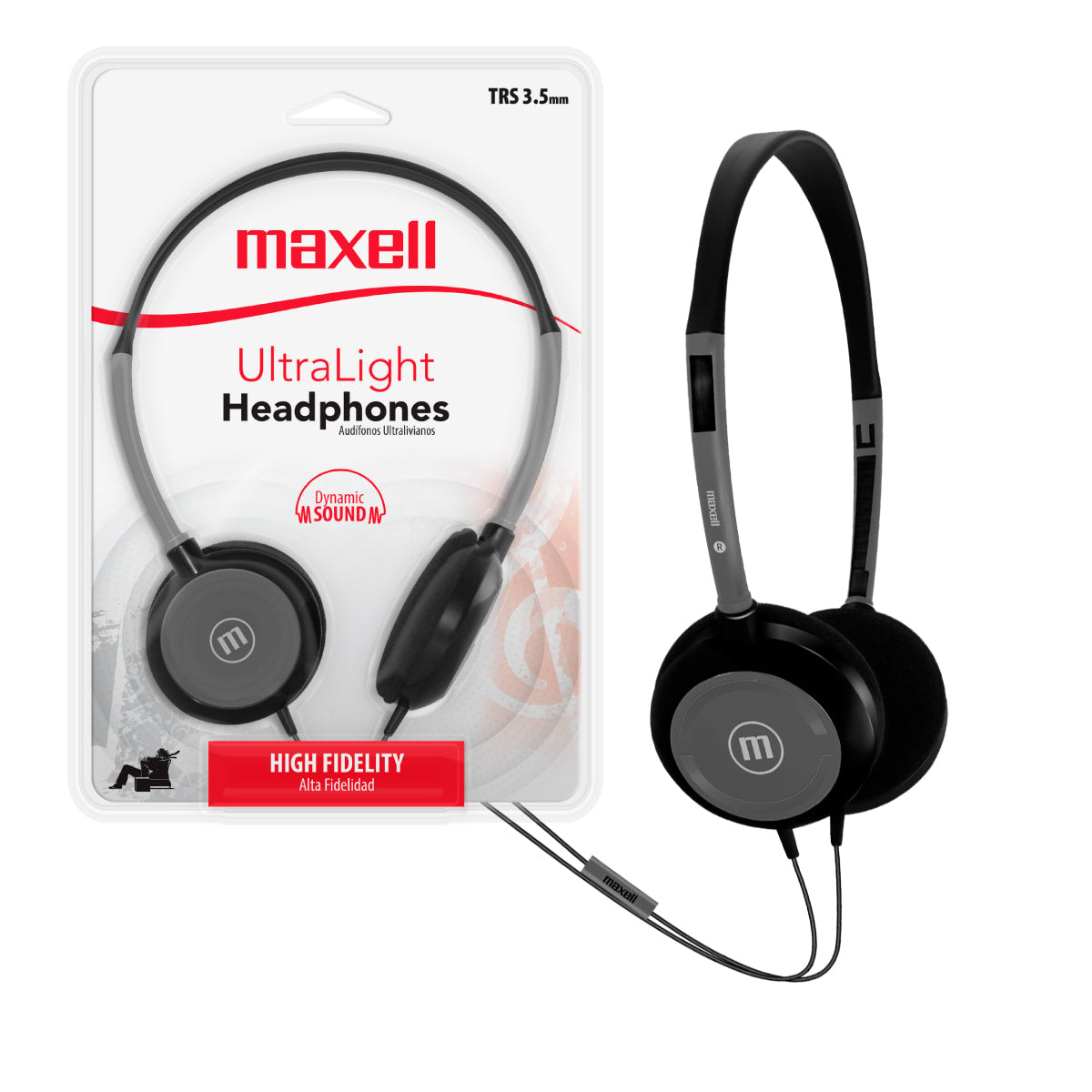Audifonos Maxell HP200 Ultra Light  3.5