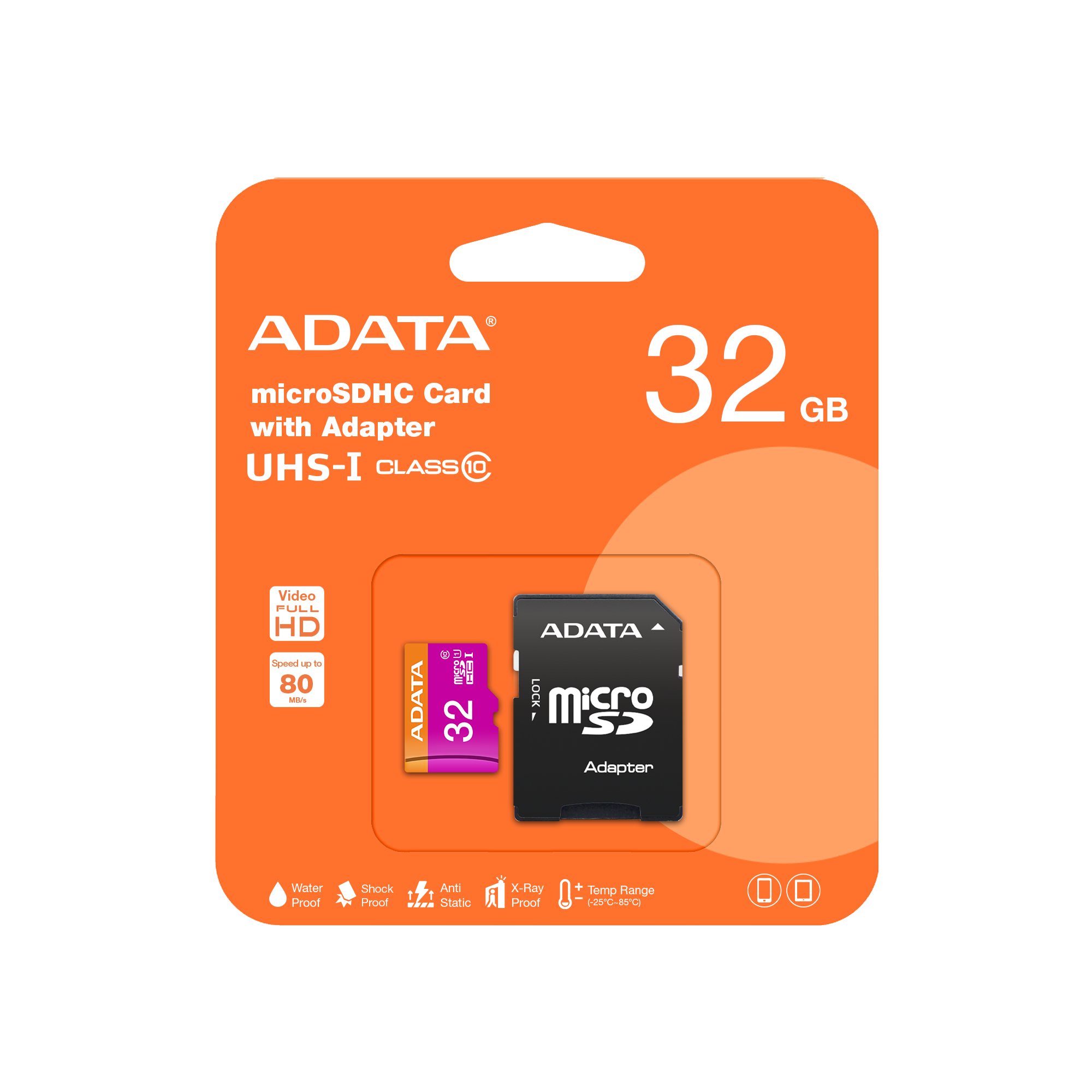Memoria Micro Adata SDHC 32GB + Adaptador SD Clase 10