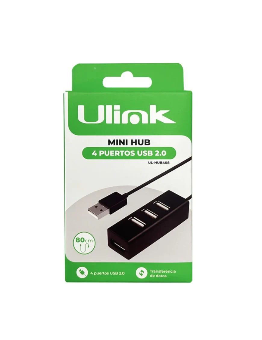 Hub 4 Puertos USB 2.0 ULINK