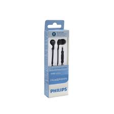 Audifonos Manos Libres Jack 3.5 Negro Inear TAE1105 Philips