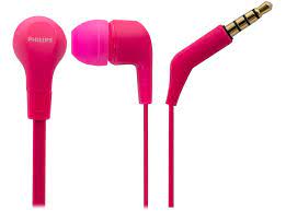 Audifonos Manos Libres Jack 3.5 Pink Inear TAE1105 Philips