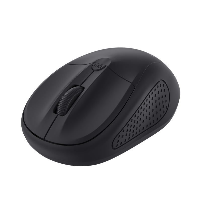 Mouse Trust Primo Inalámbrico Matt Black