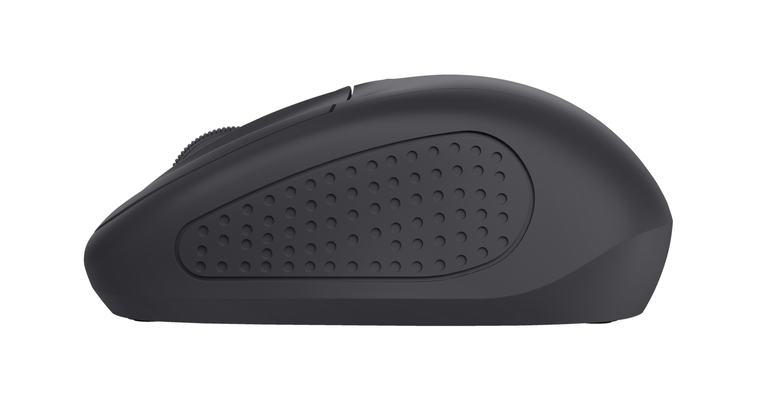 Mouse Trust Primo Inalámbrico Matt Black