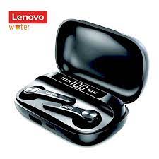 Audifonos Bluetooth TWS Manos Libres Negro QT81 Lenovo Black