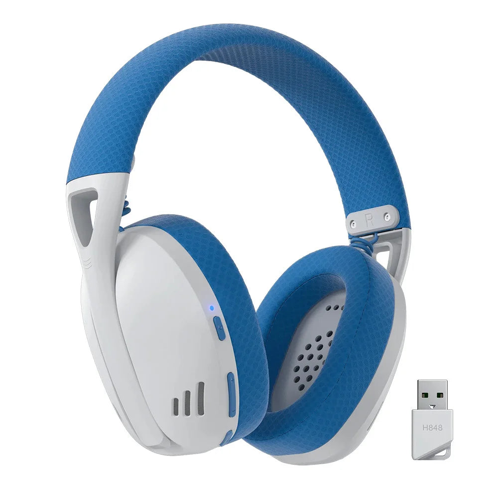 Audífono IRE H848G White /Blue Wireless Redragon