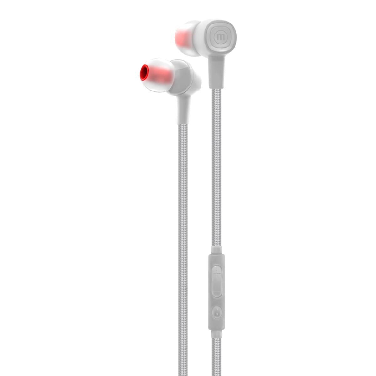 Audifonos SIN-8 Maxell Solid+ Earphones TRRS 3.5mm Manos Libres In-ear Blanco