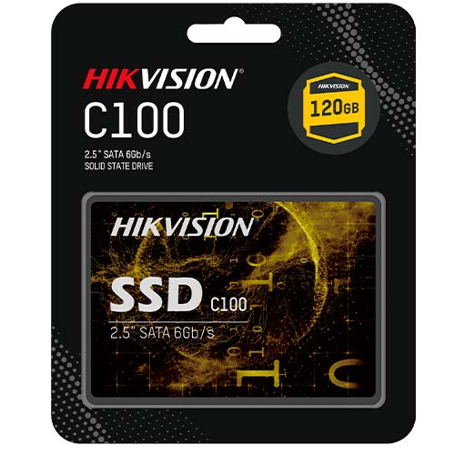 Disco sólido SSD interno Hikvision 120GB C100 2.5″ SATA 3.0 6GB/S