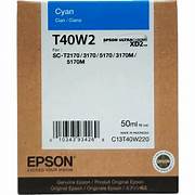 Tinta Original Epson T40W220 Cian 50ML