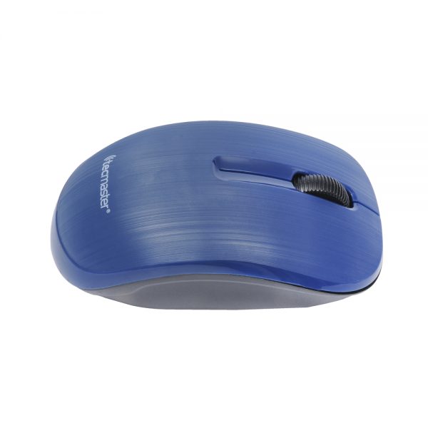 Mouse Inalámbrico TM-100502 Azul Tecmaster