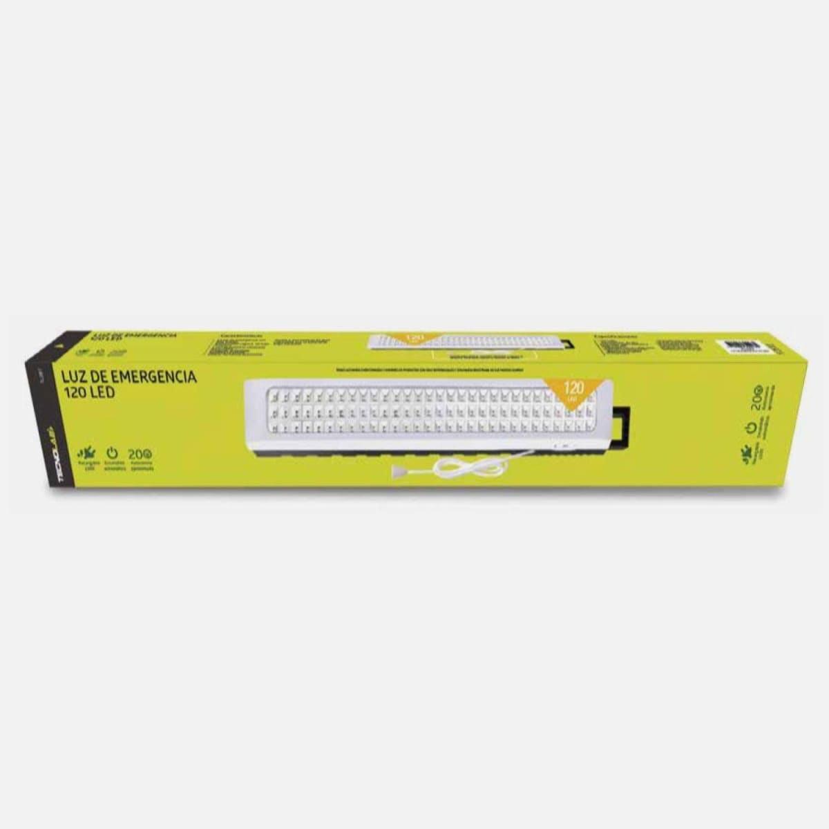 Luz De Emergencia 120 Leds TECNOLAB TL348