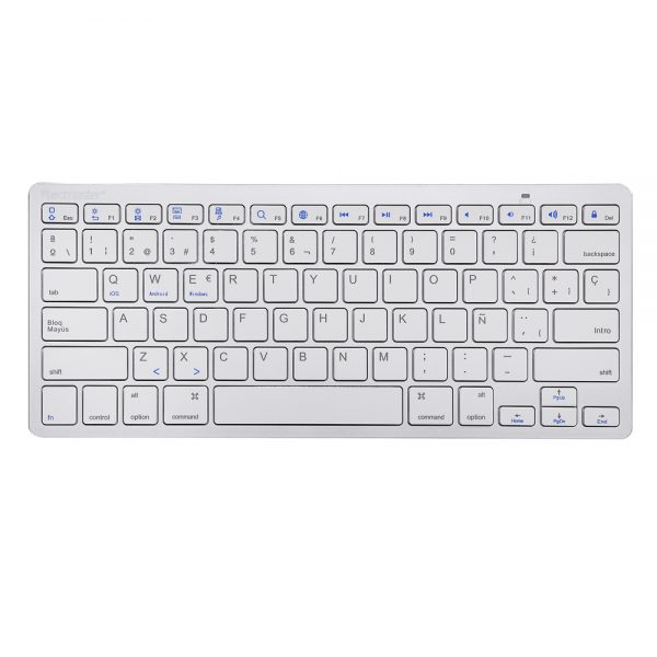 Teclado Bluetooth Silver Tecmaster